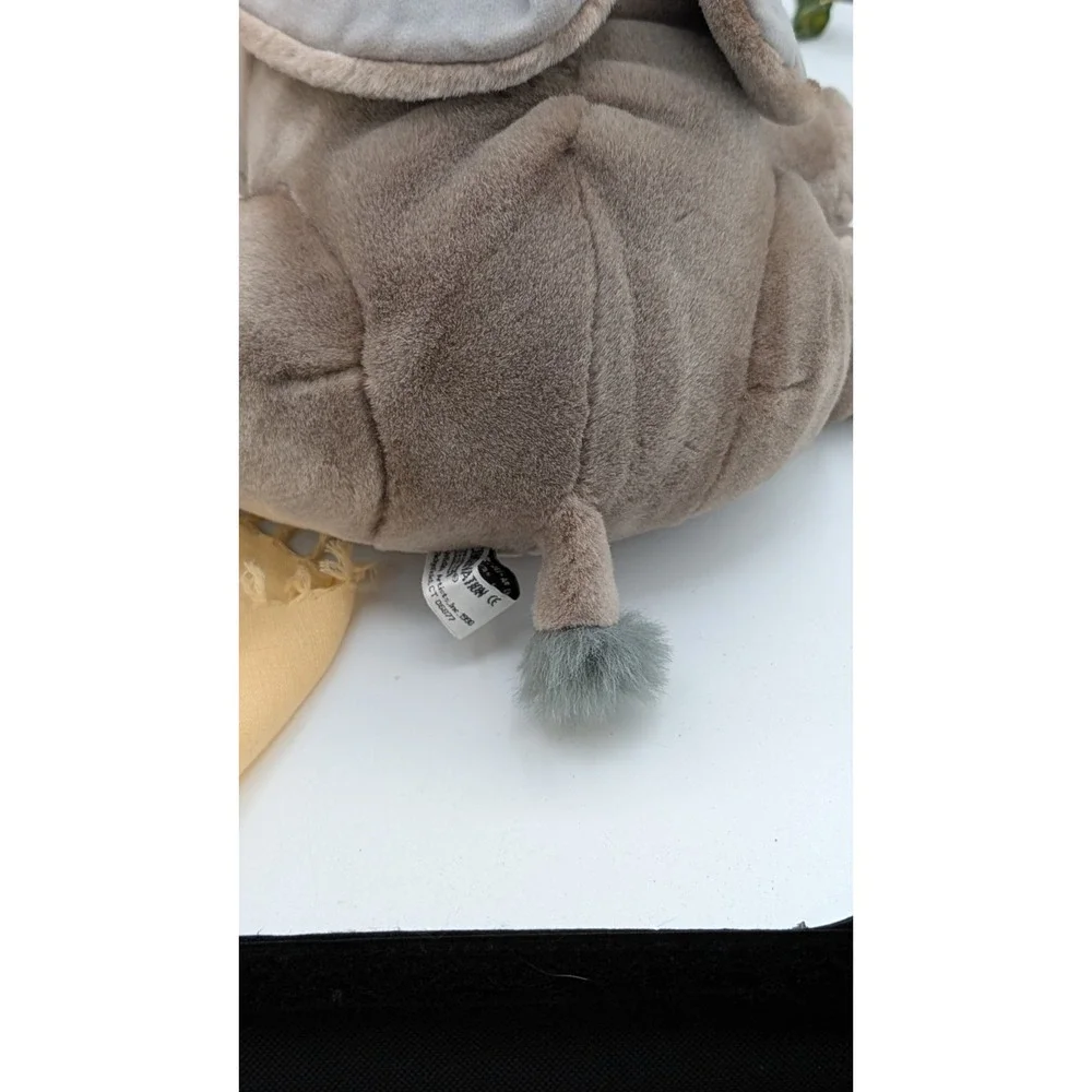 Conservation Collection Plush Elephant – Gray Stuffed Elephant Toy with Tag